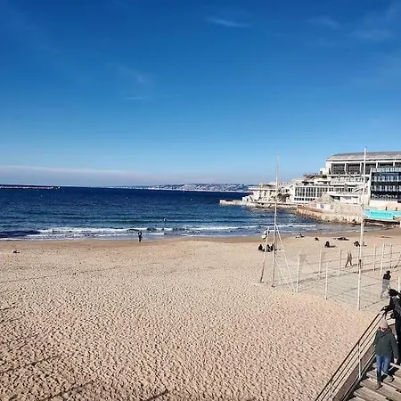 Studio Coin Nuit, Entre Plage Et Centre Marseille Extérieur photo